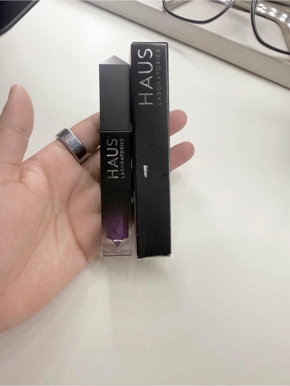 Haus Laboratories Le Riot “Violet Disco” Lip Gloss